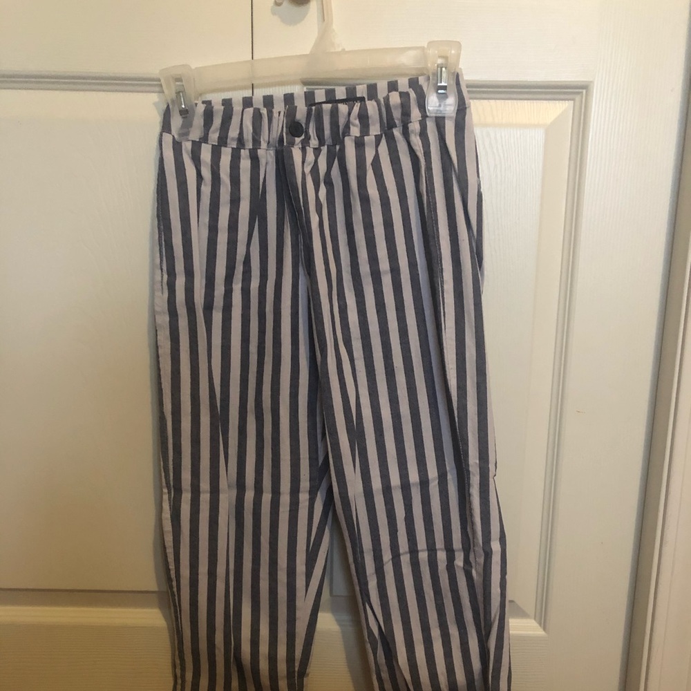 Brandy Melville striped straight legged pant